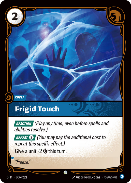 Frigid Touch [SFD-066/221] [Spiritforged] [Foil]