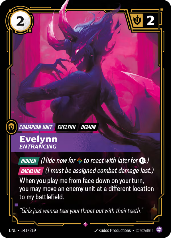 Evelynn, Entrancing [UNL-141/219] [Unleashed]