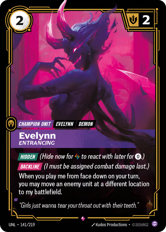 Evelynn, Entrancing [UNL-141/219] [Unleashed]