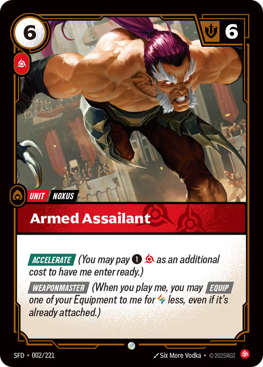 Armed Assailant [SFD-002/221] [Spiritforged]