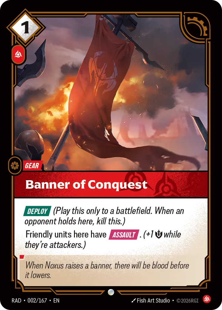 Banner of Conquest [RAD-002/167] [Radiance]