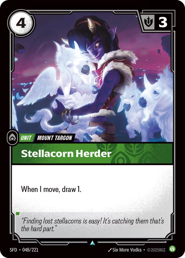 Stellacorn Herder [SFD-048/221] [Spiritforged] [Foil]