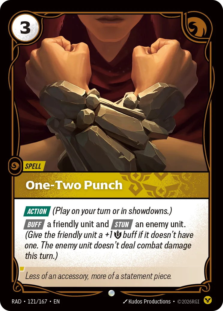 One-Two Punch [RAD-121/167] [Radiance]