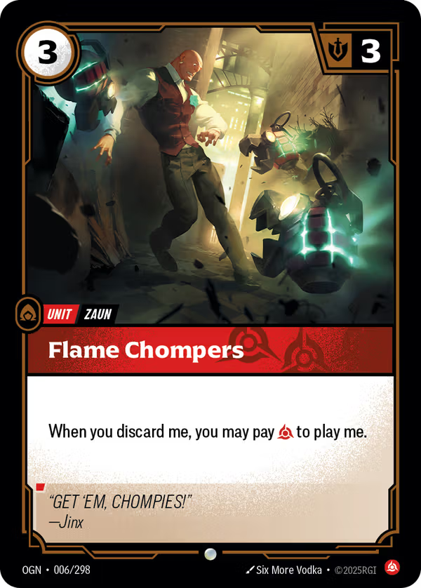 Flame Chompers [OGN-006/298] [Origins]