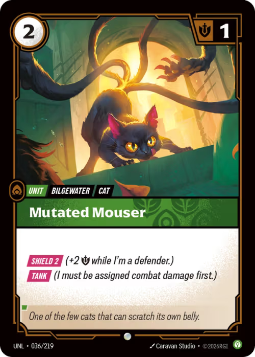 Mutated Mouser [UNL-036/219] [Unleashed] [Foil]