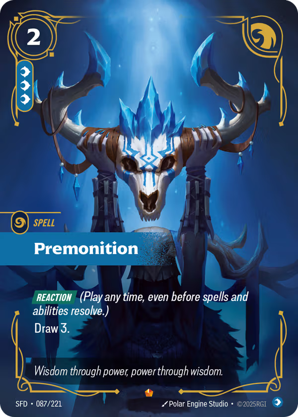 Premonition [SFD-087/221] [Spiritforged]