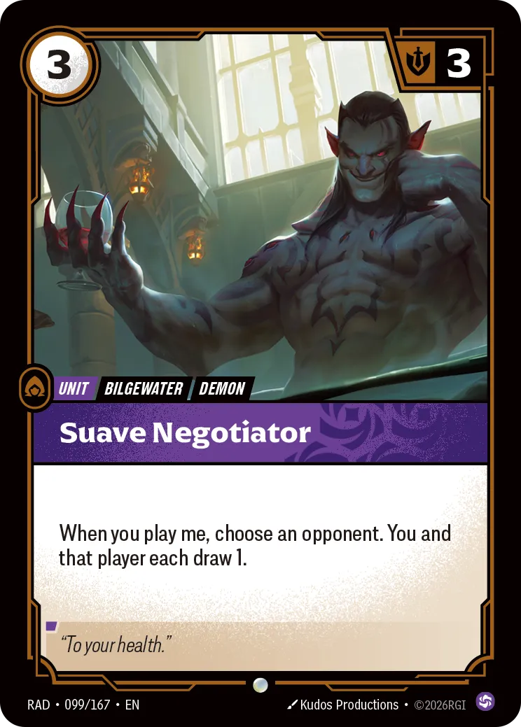 Suave Negotiator [RAD-099/167] [Radiance]