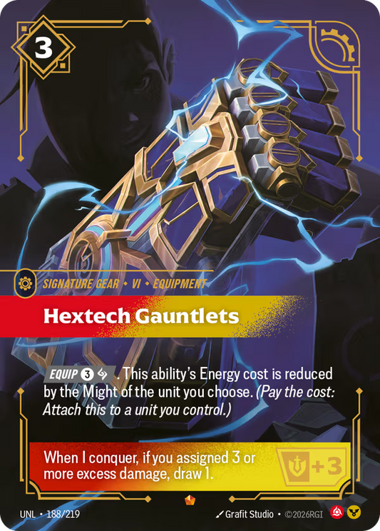 Hextech Gauntlets [UNL-188/219] [Unleashed]