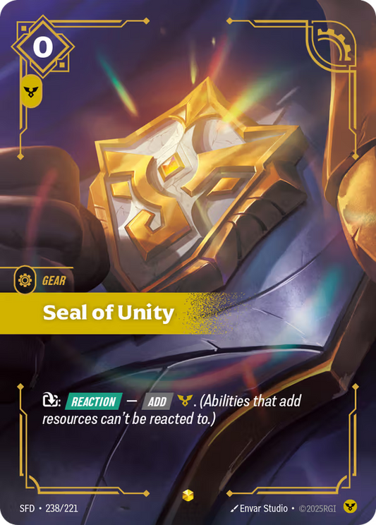 Seal of Unity [SFD-238/221] [Spiritforged]