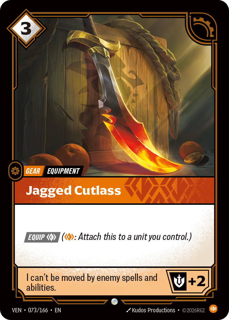 Jagged Cutlass [VEN-073/166] [Vendetta]