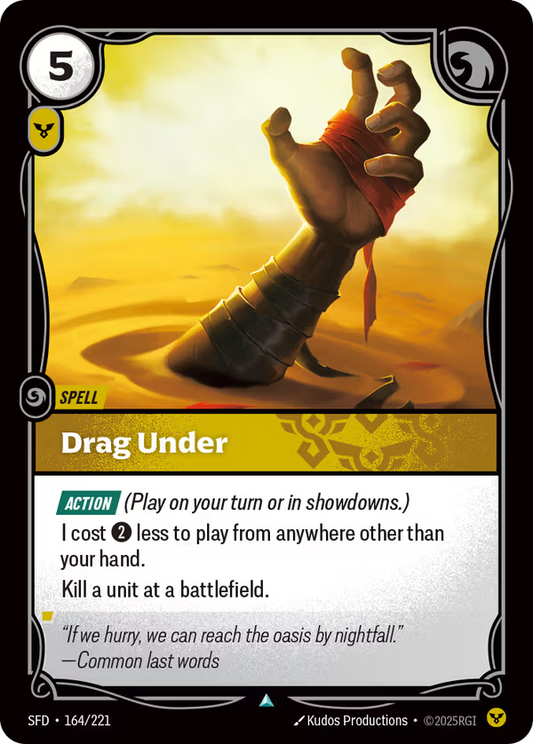 Drag Under [SFD-164/221] [Spiritforged]