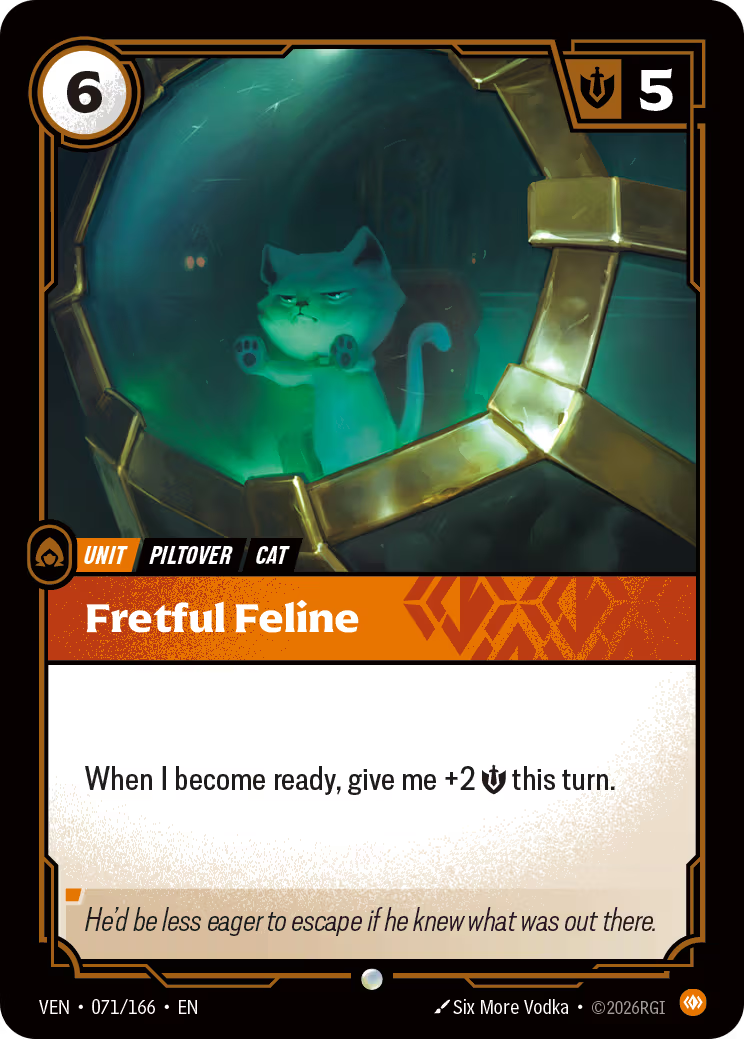 Fretful Feline [VEN-071/166] [Vendetta]