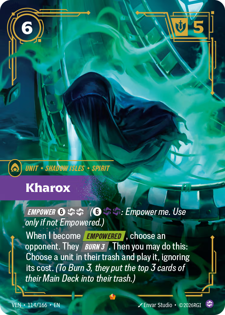 Kharox [VEN-114/166] [Vendetta]