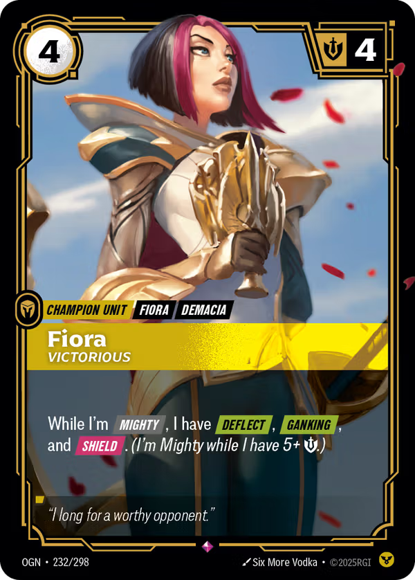 Fiora, Victorious [OGN-232/298] [Origins]