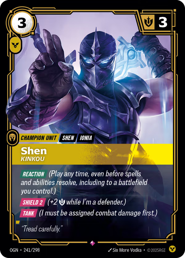 Shen, Kinkou [OGN-241/298] [Origins]