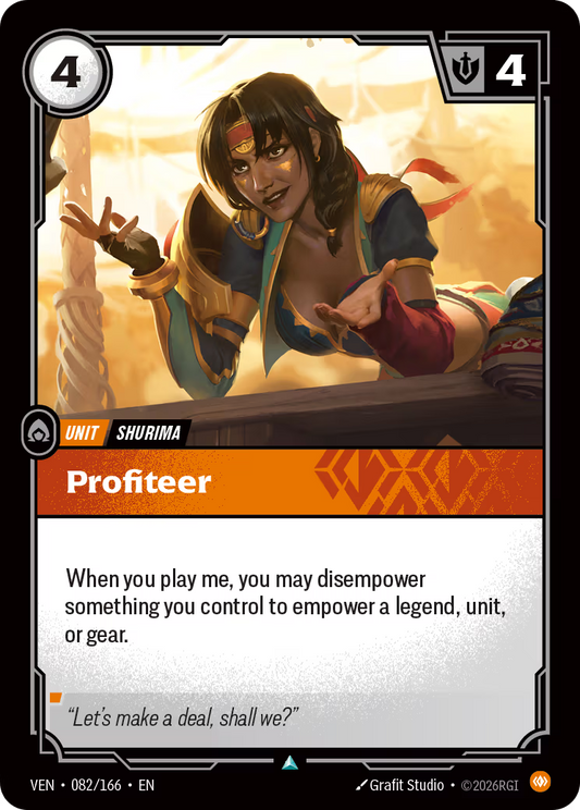 Profiteer [VEN-082/166] [Vendetta]
