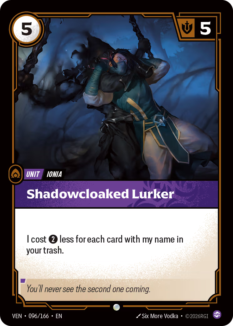 Shadowblade Lurker [VEN-096/166] [Vendetta]