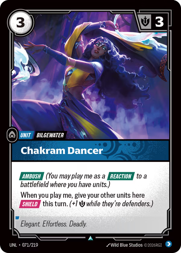 Chakram Dancer [UNL-071/219] [Unleashed] [Foil]
