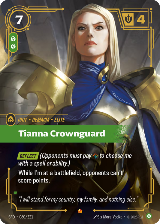 Tianna Crownguard [SFD-060/221] [Spiritforged]
