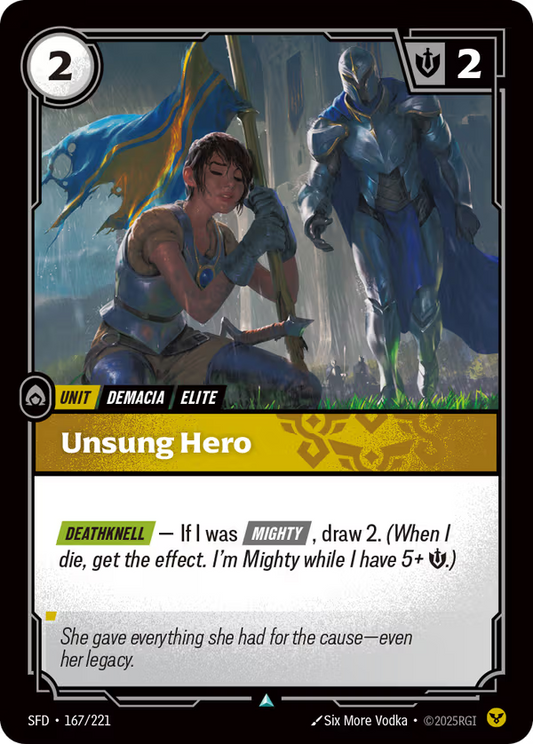 Unsung Hero [SFD-167/221] [Spiritforged]