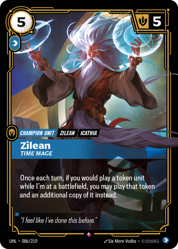 Zilean, Time Mage [UNL-086/219] [Unleashed]