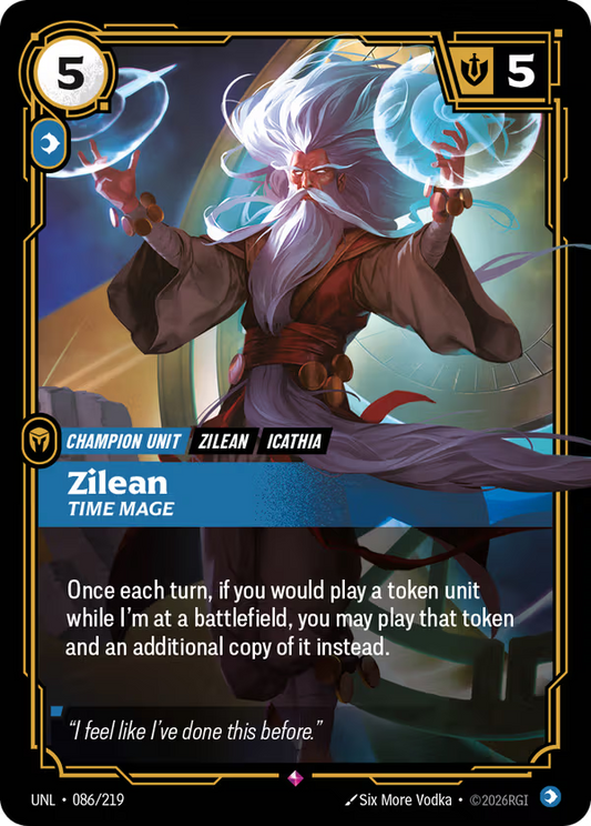 Zilean, Time Mage [UNL-086/219] [Unleashed]