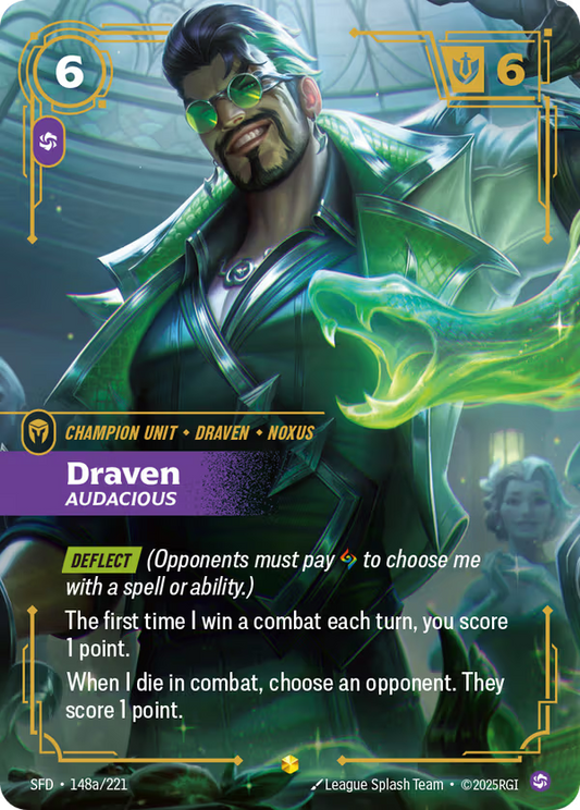Draven, Audacious [SFD-148a/221] [Spiritforged]