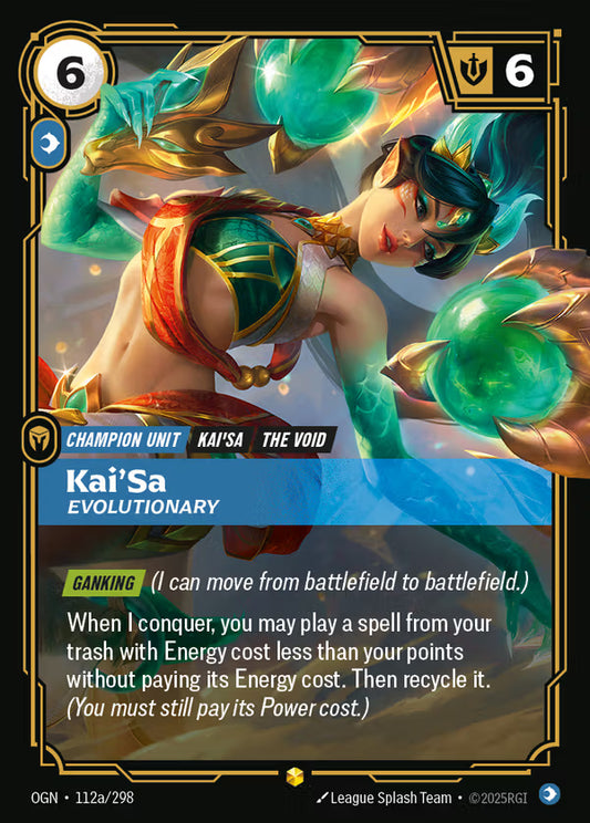 Kai'Sa, Evolutionary [OGN-112a/298] [Origins]