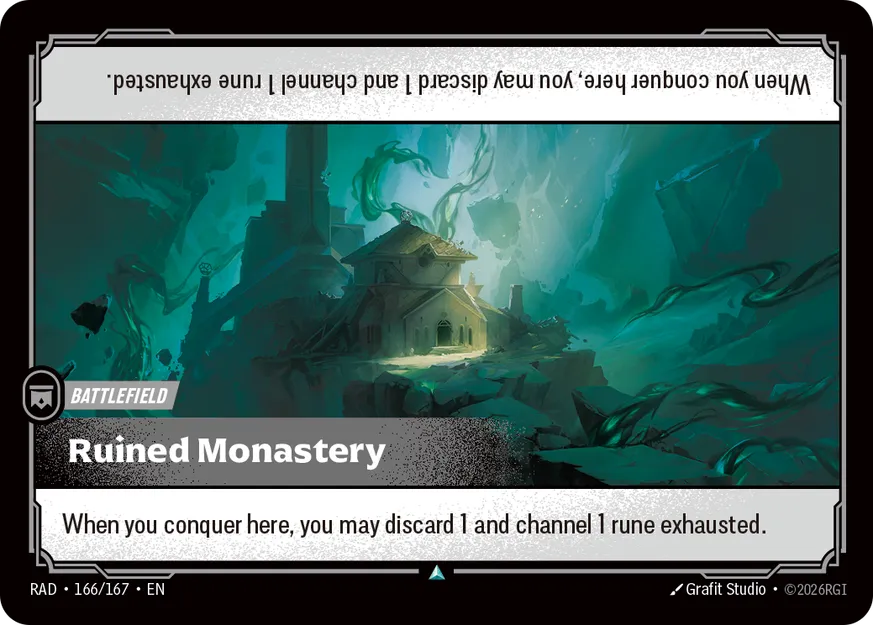 Ruined Monastery [RAD-166/167] [Radiance] [Foil]