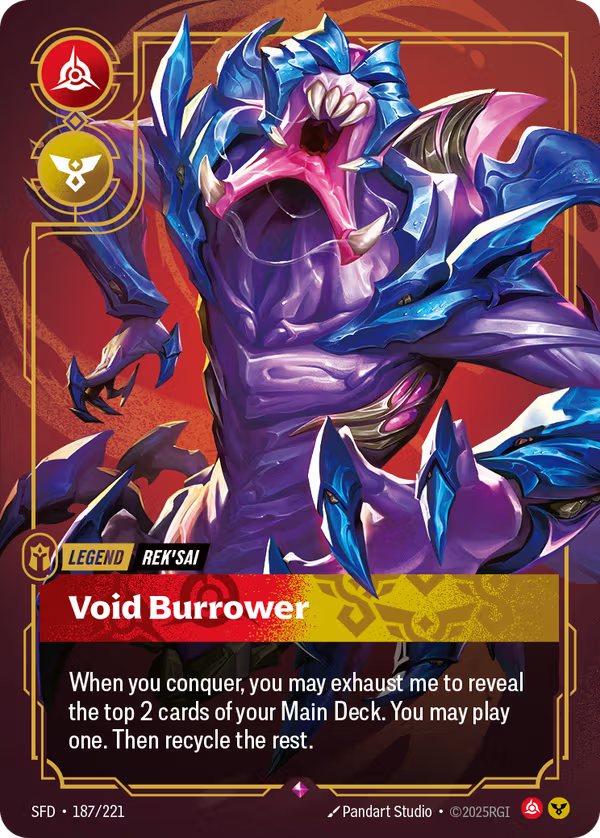 Void Burrower [SFD-187/221] [Spiritforged]