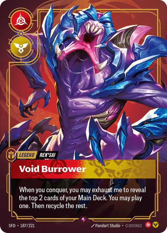 Void Burrower [SFD-187/221] [Spiritforged]