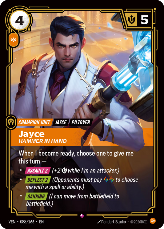 Jayce, Hammer in Hand [VEN-088/166] [Vendetta]