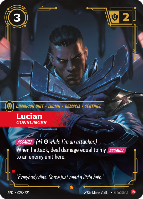 Lucian, Gunslinger [SFD-028/221] [Spiritforged]