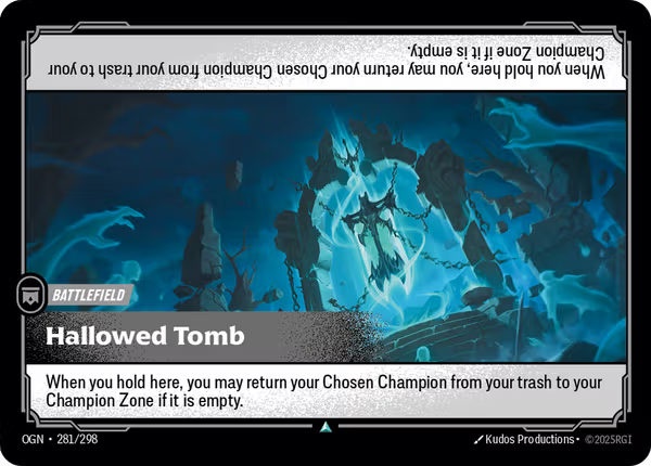 Hallowed Tomb [OGN-281/298] [Origins] [Foil]