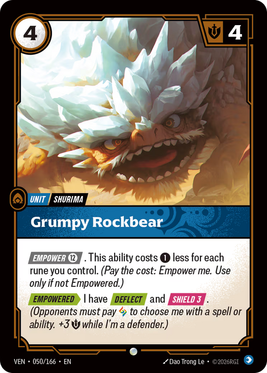 Grumpy Rockbear [VEN-050/166]