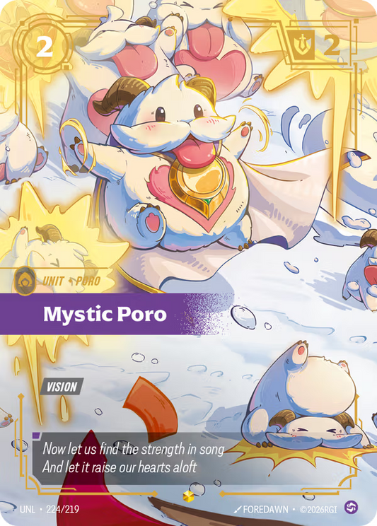 Mystic Poro [UNL-224/219] [Unleashed]