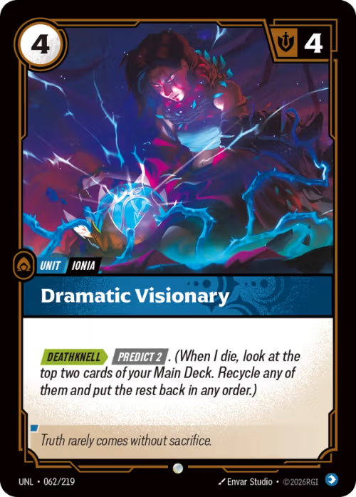 Dramatic Visionary [UNL-062/219] [Unleashed]