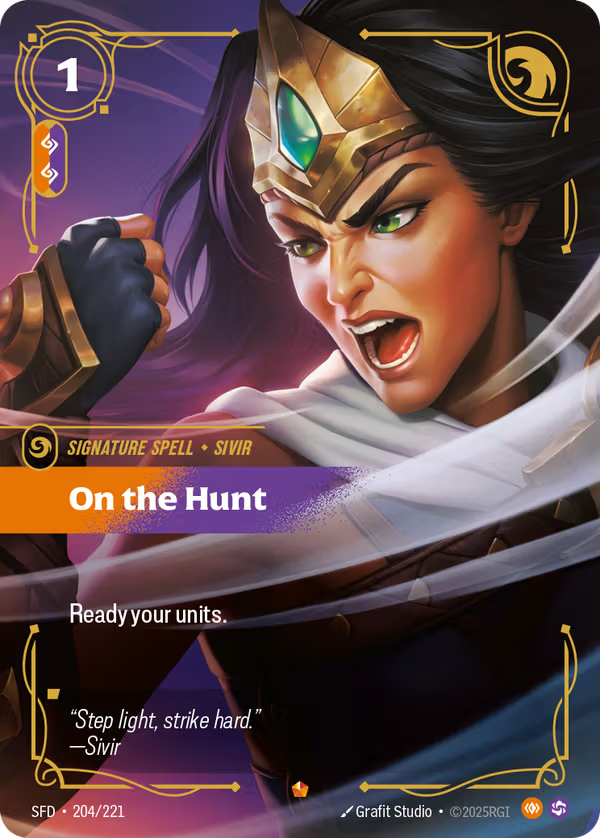 On the Hunt [SFD-204/221] [Spiritforged]
