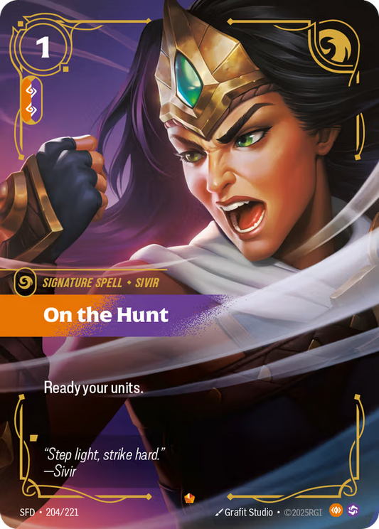 On the Hunt [SFD-204/221] [Spiritforged]