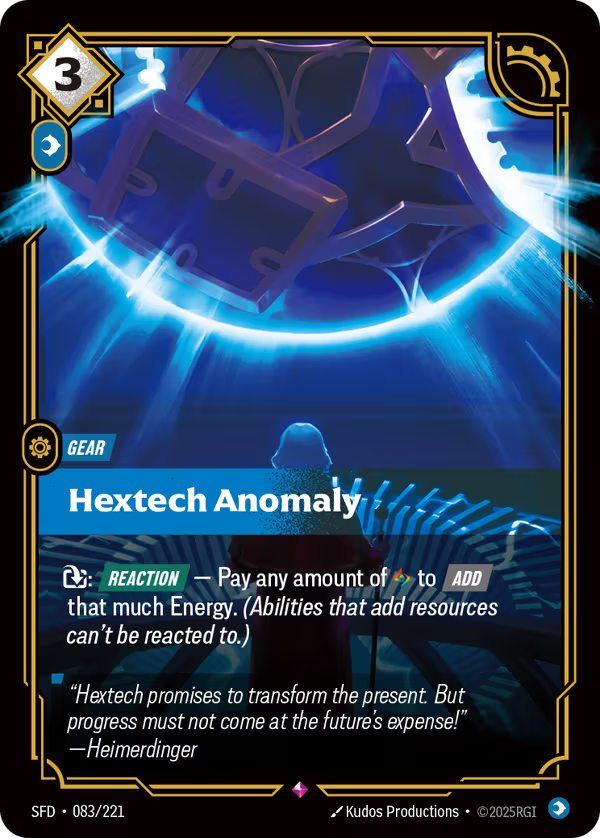 Hextech Anomaly [SFD-083/221] [Spiritforged]