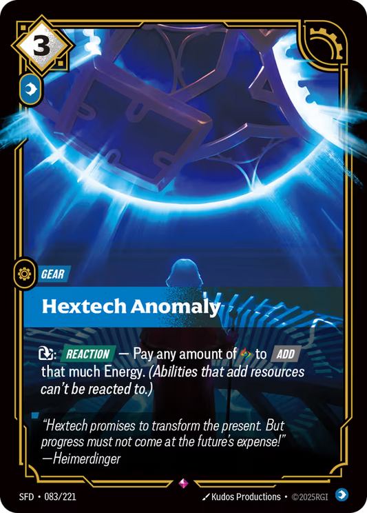 Hextech Anomaly [SFD-083/221] [Spiritforged]