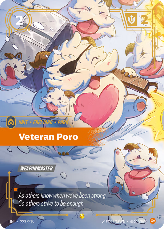Veteran Poro [UNL-223/219] [Unleashed]