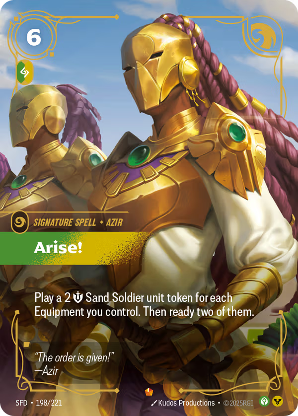 Arise! [SFD-198/221] [Spiritforged]