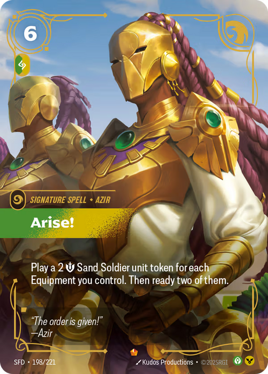 Arise! [SFD-198/221] [Spiritforged]
