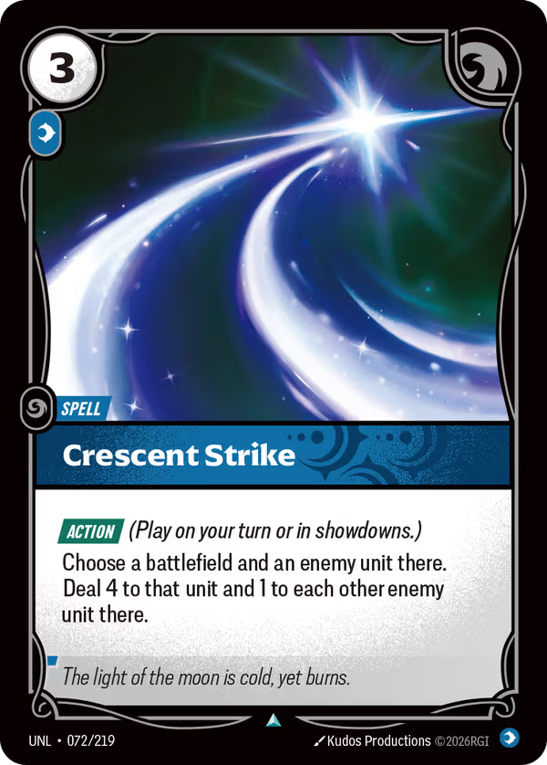 Crescent Strike [UNL-072/219] [Unleashed]