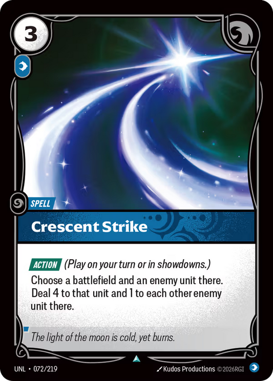 Crescent Strike [UNL-072/219] [Unleashed] [Foil]