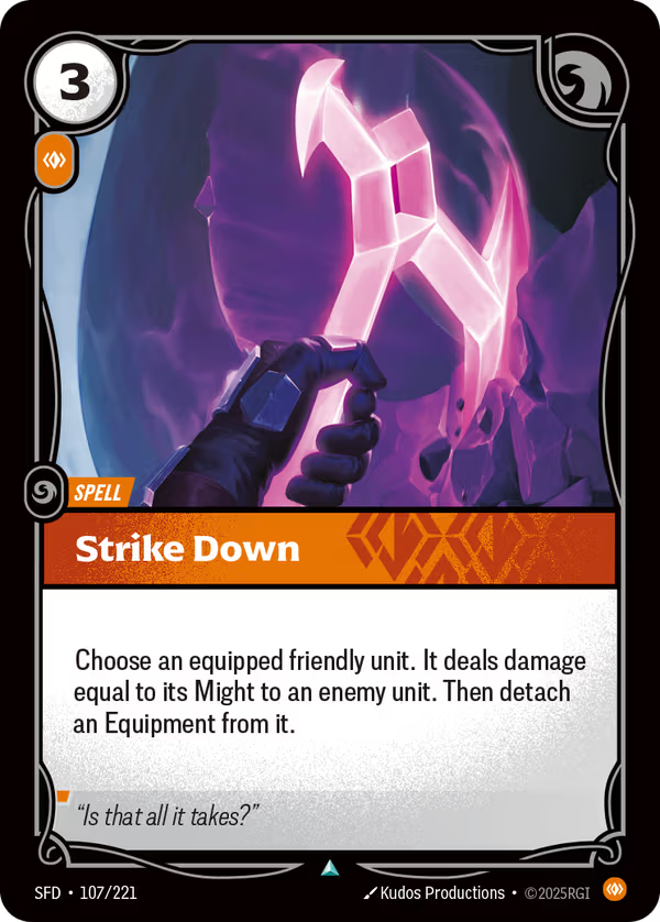 Strike Down [SFD-107/221] [Spiritforged]