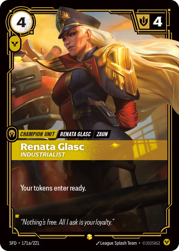 Renata Glasc, Industrialist [SFD-171a/221] [Spiritforged]
