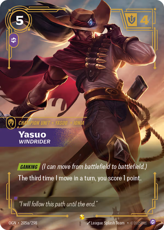 Yasuo, Windrider [OGN-205a/298] [Origins]
