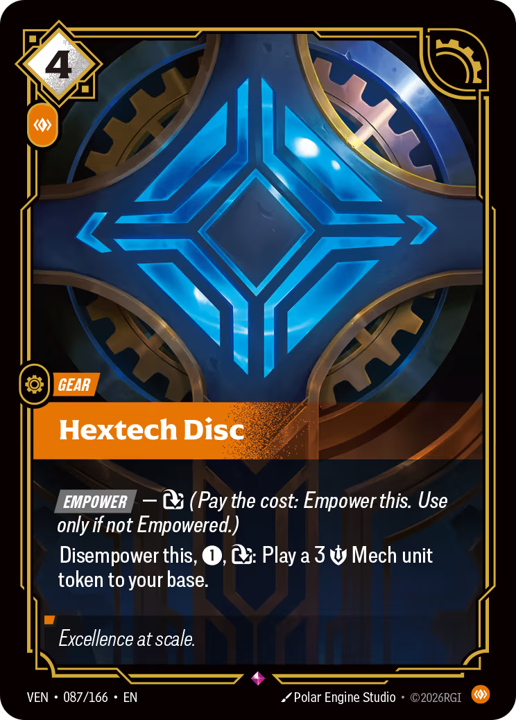 Hextech Disc [VEN-087/166] [Vendetta]